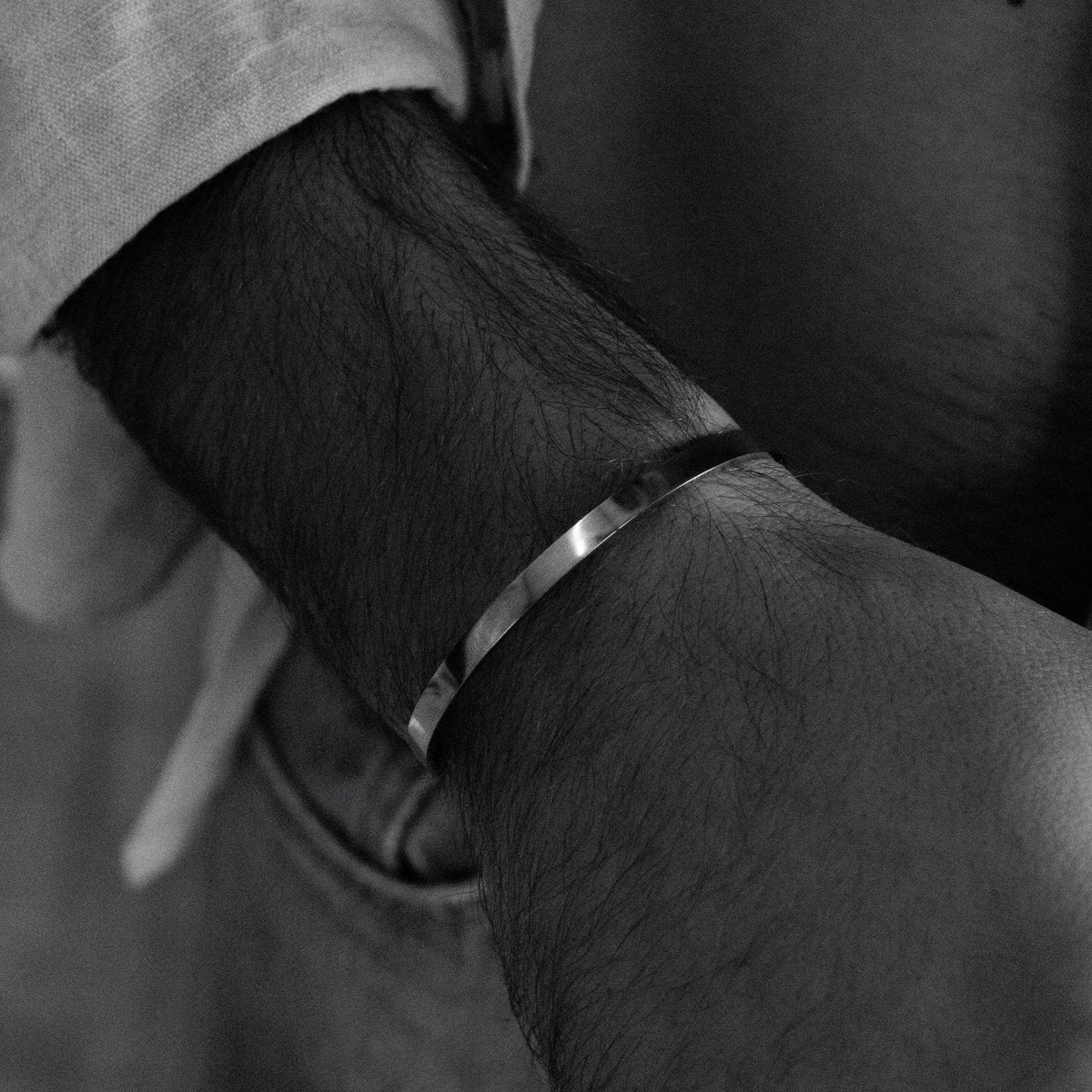 Cuff & Co. - Silver Personalised Cuff Bracelet Personalised Bracelets