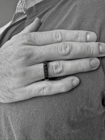 Cuff & Co. - Black Personalised Signet Ring Personalised Rings