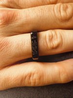 Cuff & Co. - Black Personalised Signet Ring Personalised Rings