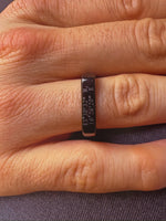 Cuff & Co. - Black Personalised Signet Ring Personalised Rings