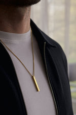 Cuff & Co. - Gold Personalised Bar Necklace Personalised Necklaces