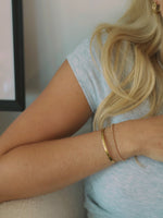 Cuff & Co. - Gold Personalised Cuff Bracelet Personalised Bracelets