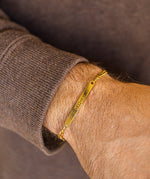 Cuff & Co. - Mens Gold Personalised Chain Bracelet Personalised Bracelets