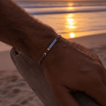 Cuff & Co. - Mens Silver Personalised Chain Bracelet Personalised Bracelets