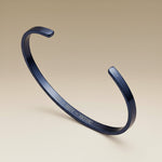 Cuff & Co. - Navy Personalised Cuff Bracelet Personalised Bracelets