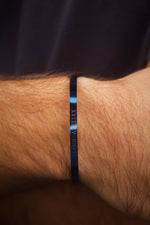 Cuff & Co. - Navy Personalised Cuff Bracelet Personalised Bracelets