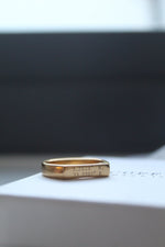 Cuff & Co. - Personalised Gold Signet Ring Personalised Apparel & Accessories