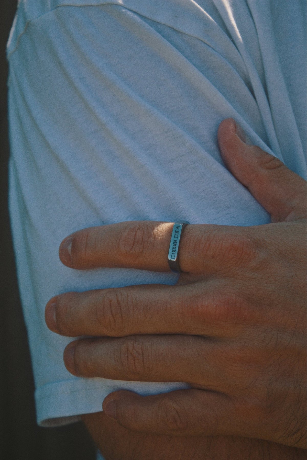 Cuff & Co. - Personalised Silver Signet Ring Personalised Apparel & Accessories