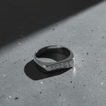 Cuff & Co. - Personalised Silver Signet Ring Personalised Apparel & Accessories