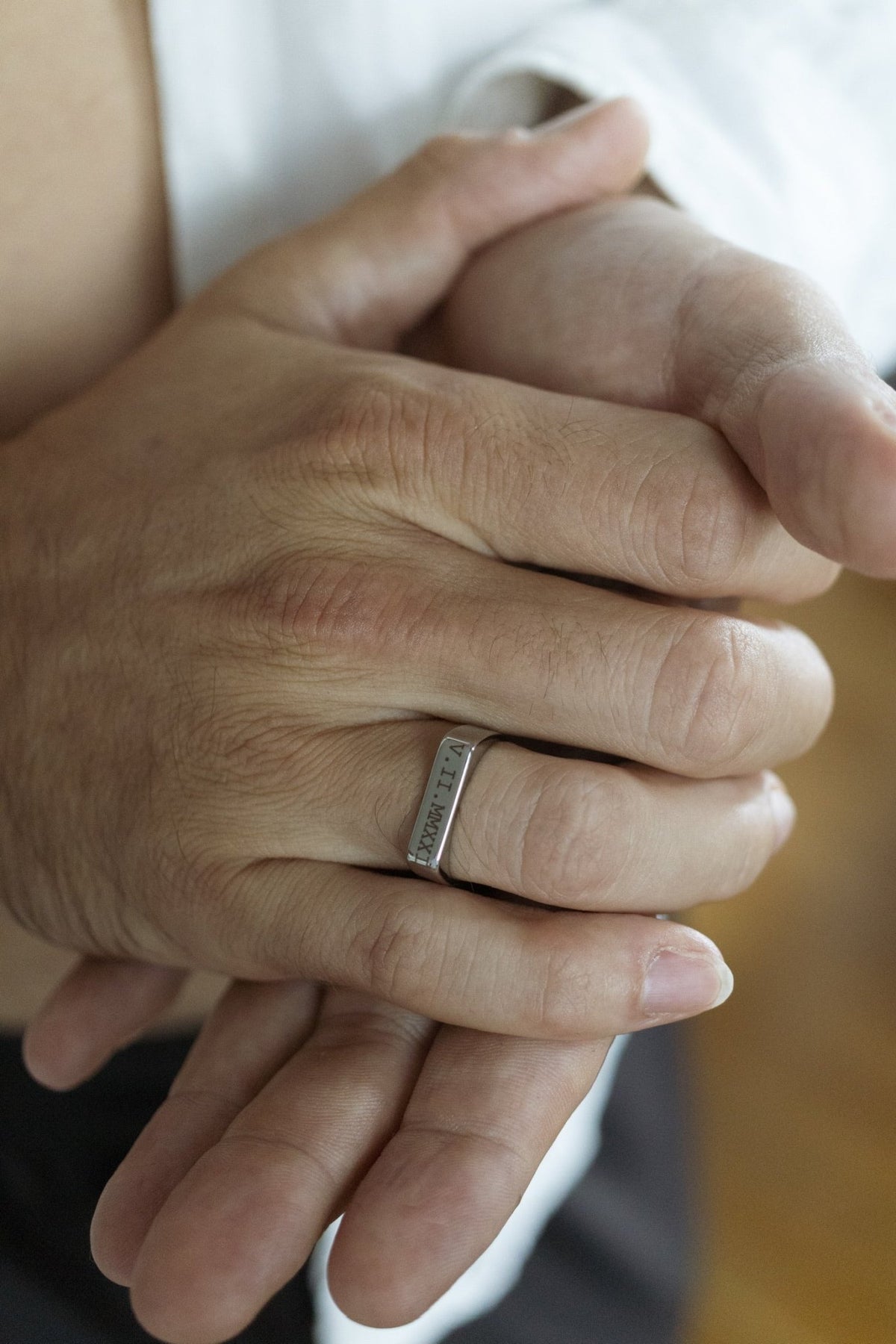 Cuff & Co. - Personalised Silver Signet Ring Personalised Apparel & Accessories