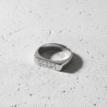 Cuff & Co. - Personalised Silver Signet Ring Personalised Apparel & Accessories
