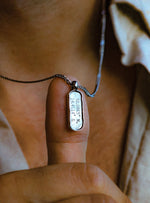 Cuff & Co. - Personalised Silver Tag Pendant Necklace Personalised Necklaces