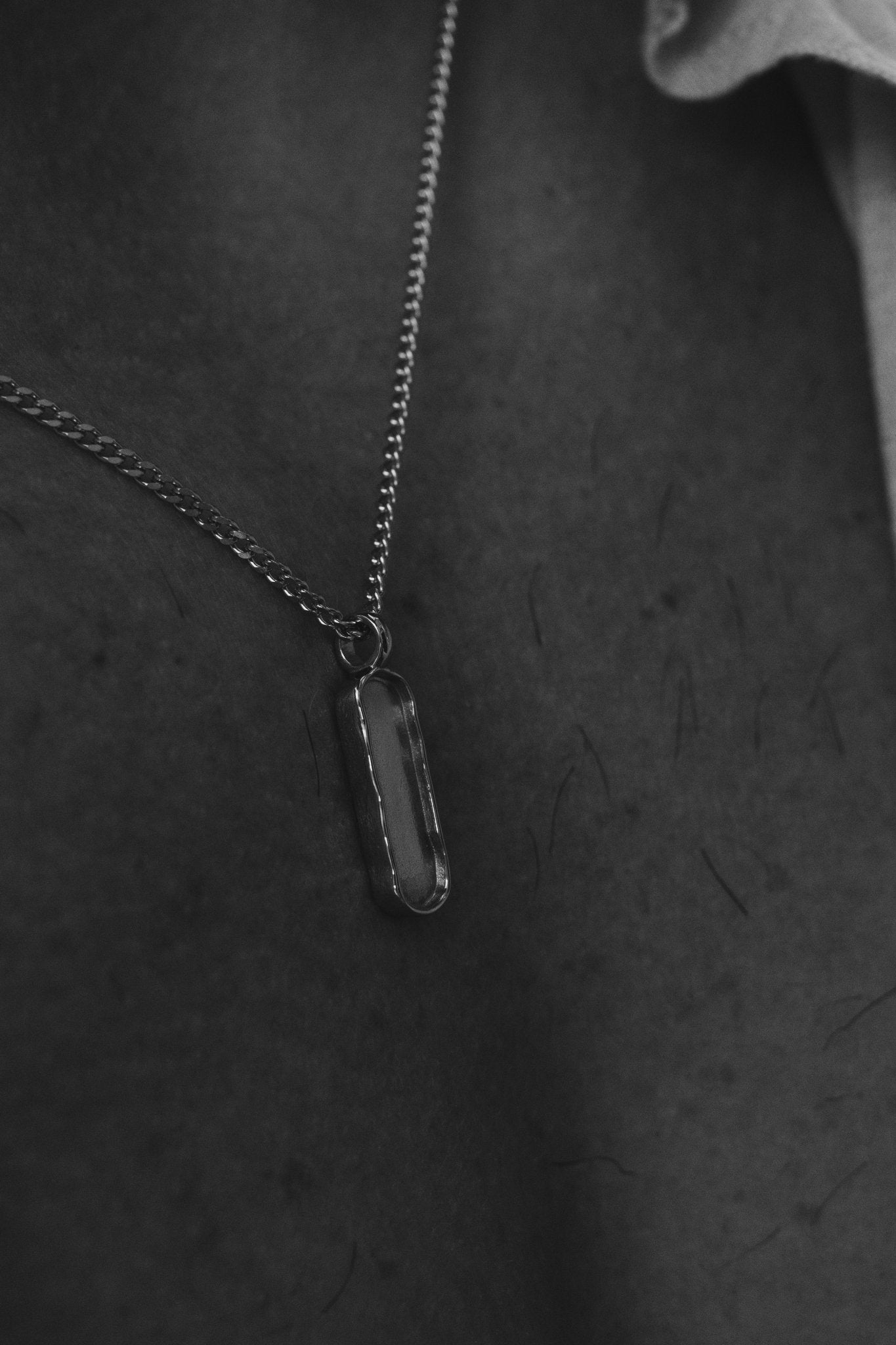 Cuff & Co. - Personalised Silver Tag Pendant Necklace Personalised Necklaces