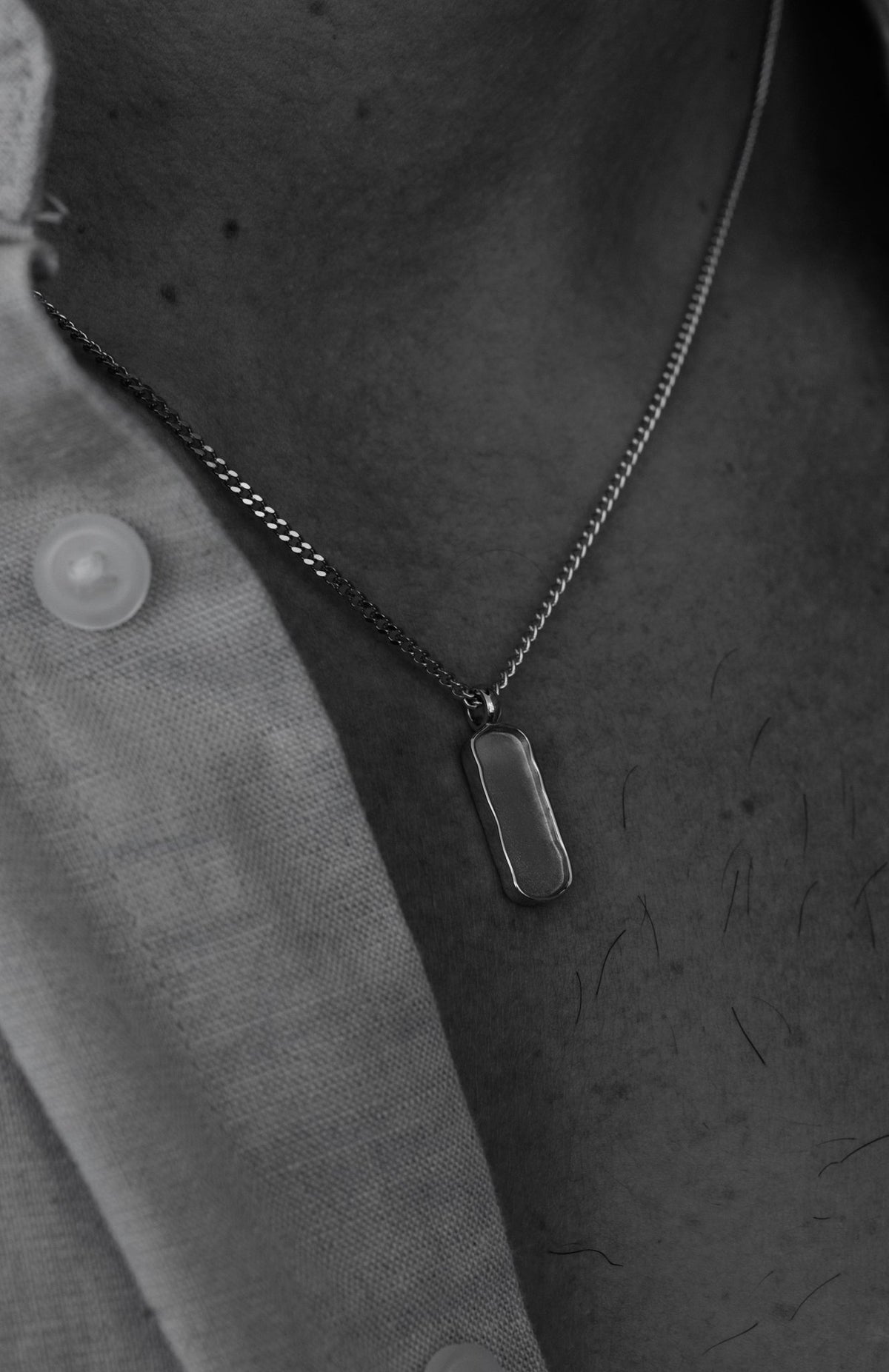 Cuff & Co. - Personalised Silver Tag Pendant Necklace Personalised Necklaces