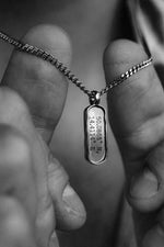 Cuff & Co. - Personalised Silver Tag Pendant Necklace Personalised Necklaces
