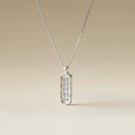 Cuff & Co. - Personalised Silver Tag Pendant Necklace Personalised Necklaces