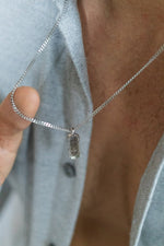 Cuff & Co. - Personalised Silver Tag Pendant Necklace Personalised Necklaces