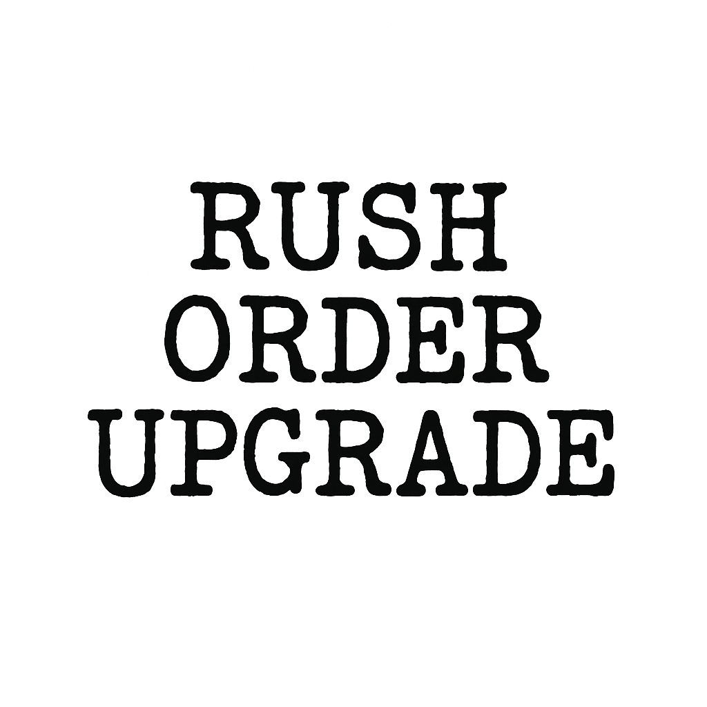 Cuff & Co. - Rush Order Upgrade – Place your order by 2 PM for same - day dispatch! Personalised