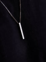 Cuff & Co. - Silver Personalised Bar Necklace Personalised Necklaces
