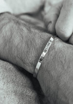 Cuff & Co. - Silver Personalised Cuff Bracelet Personalised Bracelets