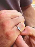 Cuff & Co. - Silver Personalised Initial Signet Ring Personalised Rings