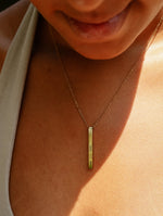 Cuff & Co. - Women's Personalised Gold Bar Necklace Personalised Apparel & Accessories