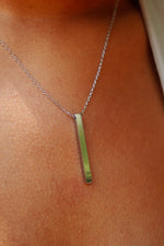 Cuff & Co. - Women's Personalised Silver Bar Necklace Personalised Apparel & Accessories