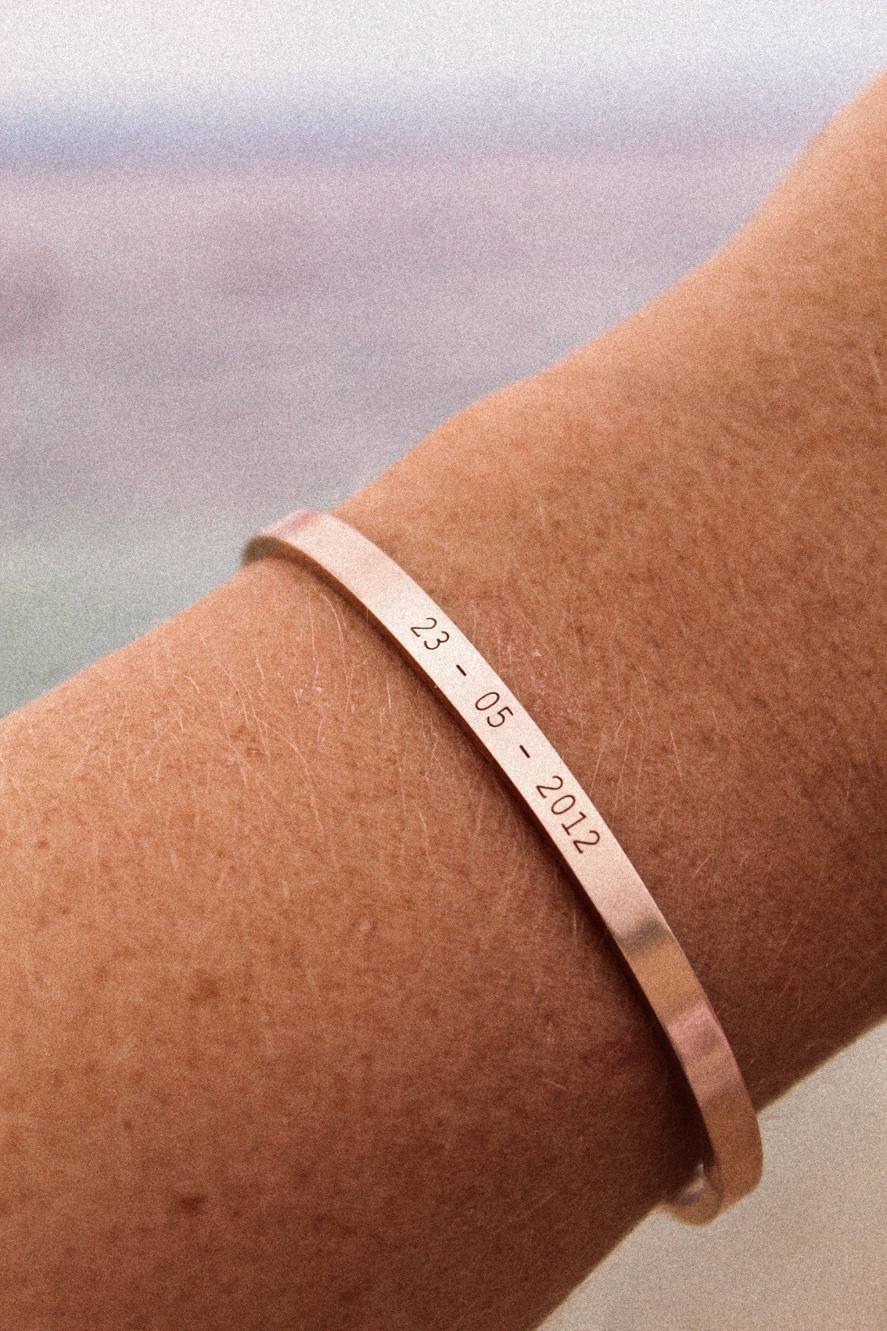 Cuff & Co. - Rose Gold Personalised Cuff Bracelet Personalised Bracelets