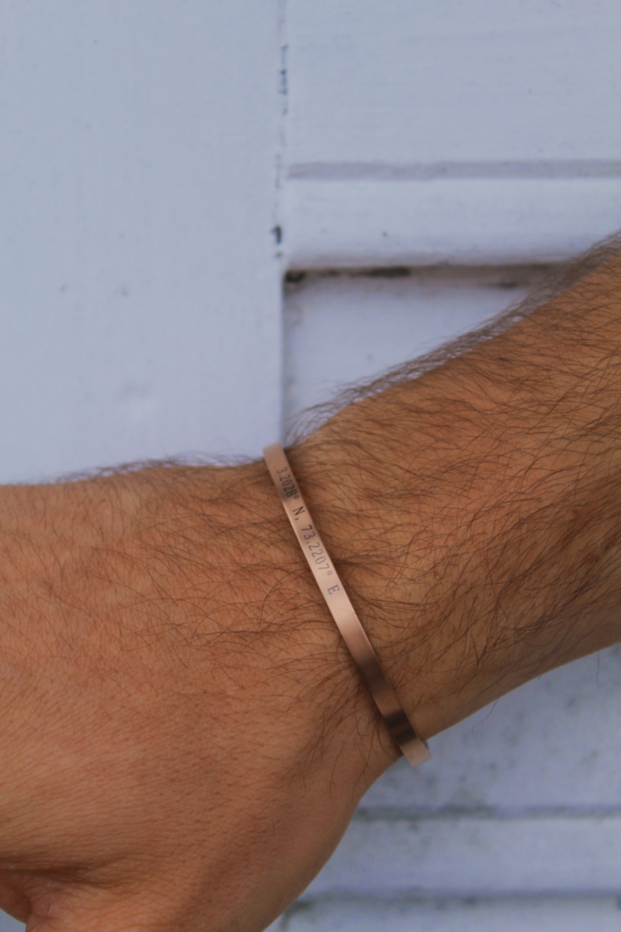 Cuff & Co. - Rose Gold Personalised Cuff Bracelet Personalised Bracelets